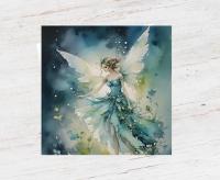 Fairy Greeting Cards, Set of 4 Designs, Bulk Pack of Cards