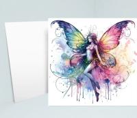 Fairy Greeting Cards, Set of 5 Designs, Bulk Pack of Cards