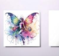 Fairy Greeting Cards, Set of 5 Designs, Bulk Pack of Cards