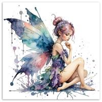 Fairy Greeting Cards, Set of 4 Designs, Bulk Pack of Cards