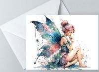 Fairy - Greeting Cards - Fae Note Cards, Single or Bulk Pack of 10