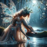 Fairy Greeting Cards, Set of 4 Designs, Bulk Pack of Cards