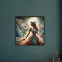 Fairy Print - Framed or Unframed - Original Art - Print on Paper