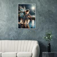 Fairy, Original Art Print, Framed or Unframed
