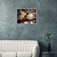 Fairy, Original Art Print, Framed or Unframed