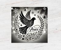 Dove of Peace, Set of 4 Designs, Christmas Cards, Holiday Bulk Pack of Cards