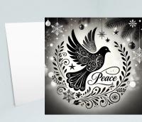 Dove of Peace - Bulk Pack of Christmas Greeting Cards, Holiday Cards, Square