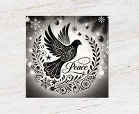 Dove of Peace - Bulk Pack of Christmas Greeting Cards, Holiday Cards, Square