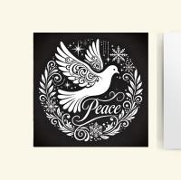 Dove of Peace, Set of 4 Designs, Christmas Cards, Holiday Bulk Pack of Cards