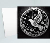 Dove of Peace, Set of 4 Designs, Christmas Cards, Holiday Bulk Pack of Cards