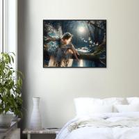 Fairy, Original Art Print, Framed or Unframed