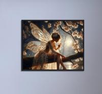 Fairy, Original Art Print, Framed or Unframed