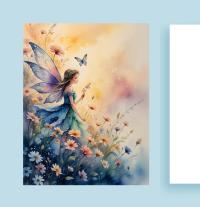 Fairy - Greeting Cards - Fae Note Cards, Single or Bulk Pack of 10