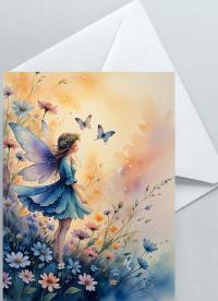 Fairy - Greeting Cards - Fae Note Cards, Single or Bulk Pack of 10