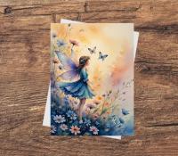 Fairy - Greeting Cards - Fae Note Cards, Single or Bulk Pack of 10
