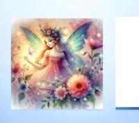 Fairy Greeting Cards, Large and Small Notecards, Birthday, Invitations