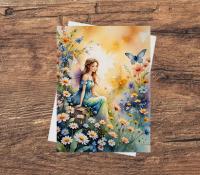 Fairy - Greeting Cards - Fae Note Cards, Single or Bulk Pack of 10