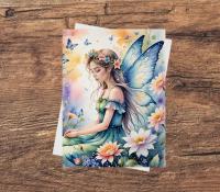 Fairy - Greeting Cards - Fae Note Cards, Single or Bulk Pack of 10