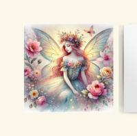 Set of 3 Designs, Fairy Greeting Cards, Bulk Pack of Cards
