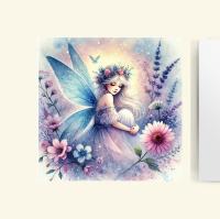Set of 3 Designs, Fairy Greeting Cards, Bulk Pack of Cards