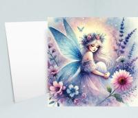 Set of 3 Designs, Fairy Greeting Cards, Bulk Pack of Cards