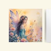 Set of 2 Designs, Fairy Greeting Cards, Bulk Pack of Cards