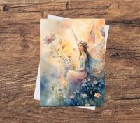 Fairy - Greeting Cards - Fae Note Cards, Single or Bulk Pack of 10