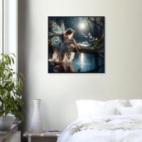 Fairy, Original Art Print, Framed or Unframed
