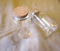 Large Jar with Cork, Favor Jar, Herb Jars, Craft Storage