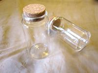 Large Jar with Cork, Favor Jar, Herb Jars, Craft Storage