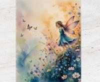 Fairy - Greeting Cards - Fae Note Cards, Single or Bulk Pack of 10
