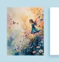 Fairy - Greeting Cards - Fae Note Cards, Single or Bulk Pack of 10