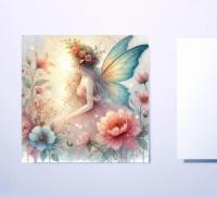 Fairy Greeting Cards, Large and Small Notecards, Birthday, Invitations
