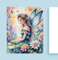 Fairy - Greeting Cards - Fae Note Cards, Single or Bulk Pack of 10