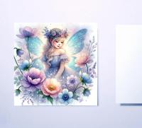 Set of 3 Designs, Fairy Greeting Cards, Bulk Pack of Cards