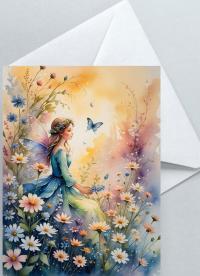 Fairy - Greeting Cards - Fae Note Cards, Single or Bulk Pack of 10