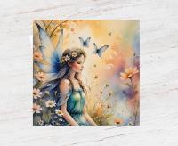 Set of 3 Designs, Fairy Greeting Cards, Bulk Pack of Cards