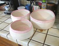 Rope Basket, Wrap Basket, Storage, Catch All, Rope Bowl