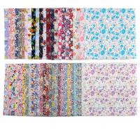 Fabric Bundle, All Cotton - Precut Squares - 8x8” Floral Layer Cake, Multiple Colors, for Crafting, Patchwork, and Quilting