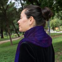Velvet Scarf - Multiple Colors Gradients - Long Super Soft Scarf