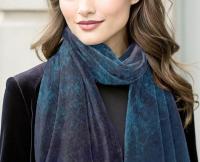 Velvet Scarf - Multiple Colors Gradients - Long Super Soft Scarf