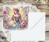 Fairy Greeting Cards, Large and Small Notecards, Birthday, Invitations