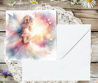 Fairy Greeting Cards, Large and Small Notecards, Birthday, Invitations