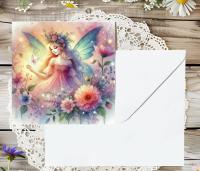 Fairy Greeting Cards, Large and Small Notecards, Birthday, Invitations