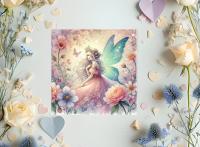 Set of 3 Designs, Fairy Greeting Cards, Bulk Pack of Cards