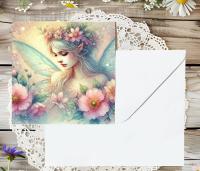Fairy Greeting Cards, Large and Small Notecards, Birthday, Invitations