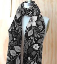 Velvet Scarf - Soft Long Scarf