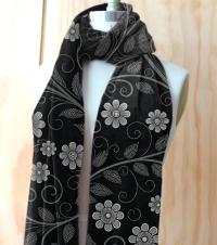 Velvet Scarf - Long Soft Scarf