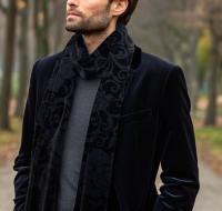 Velvet Scarf - Soft long Scarf, Multiple colors