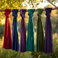 Velvet Scarf - Multiple Colors - Super Soft Scarf